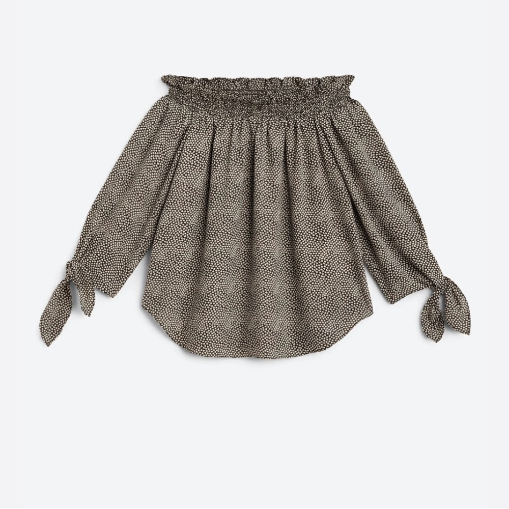 Michael Kors Galyn Off The Shoulder Top - size L